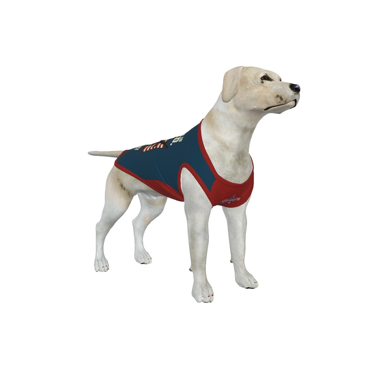 German Shepard- Navy Blue- My Owner Is Armed- Big Dog's Tank Top